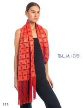 Load image into Gallery viewer, 111S Leather Fringe Scarf
